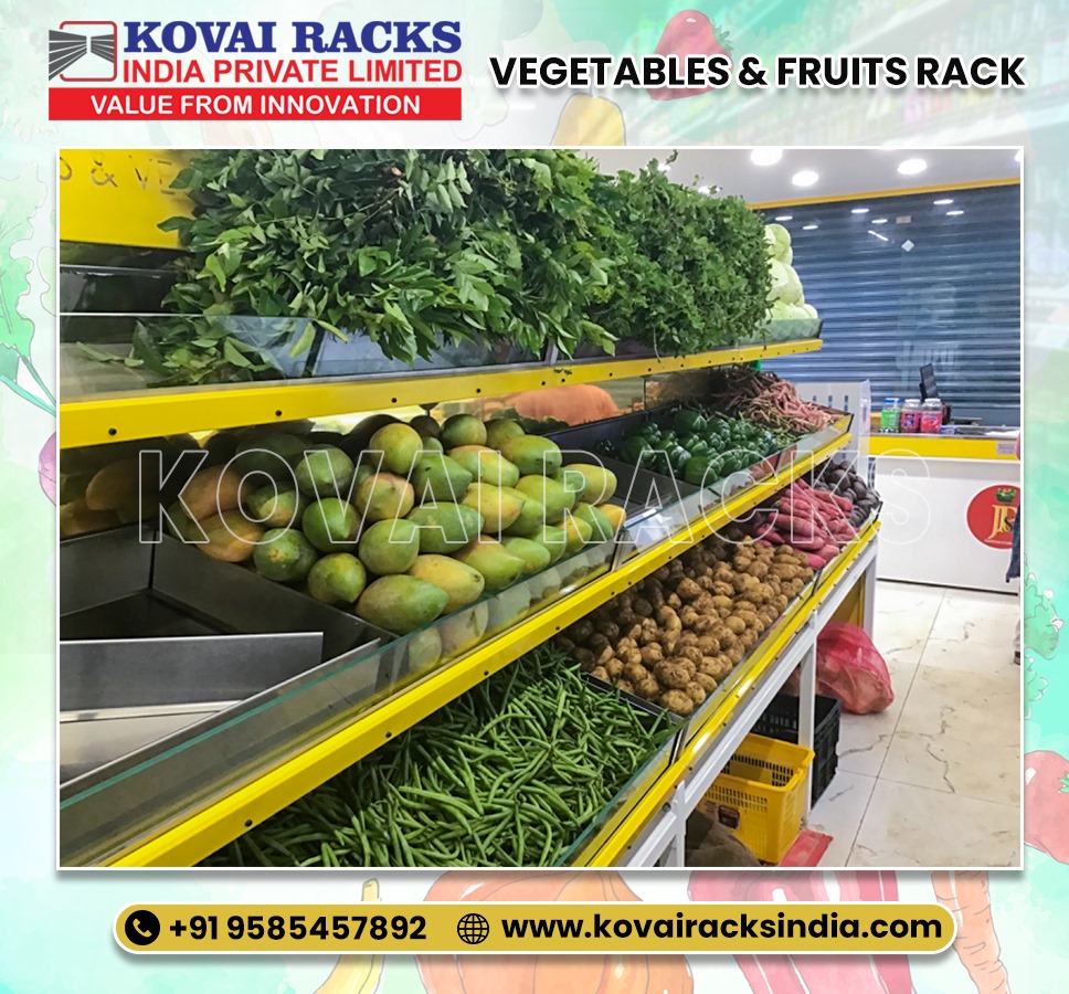 Fresh Produce Display Rack